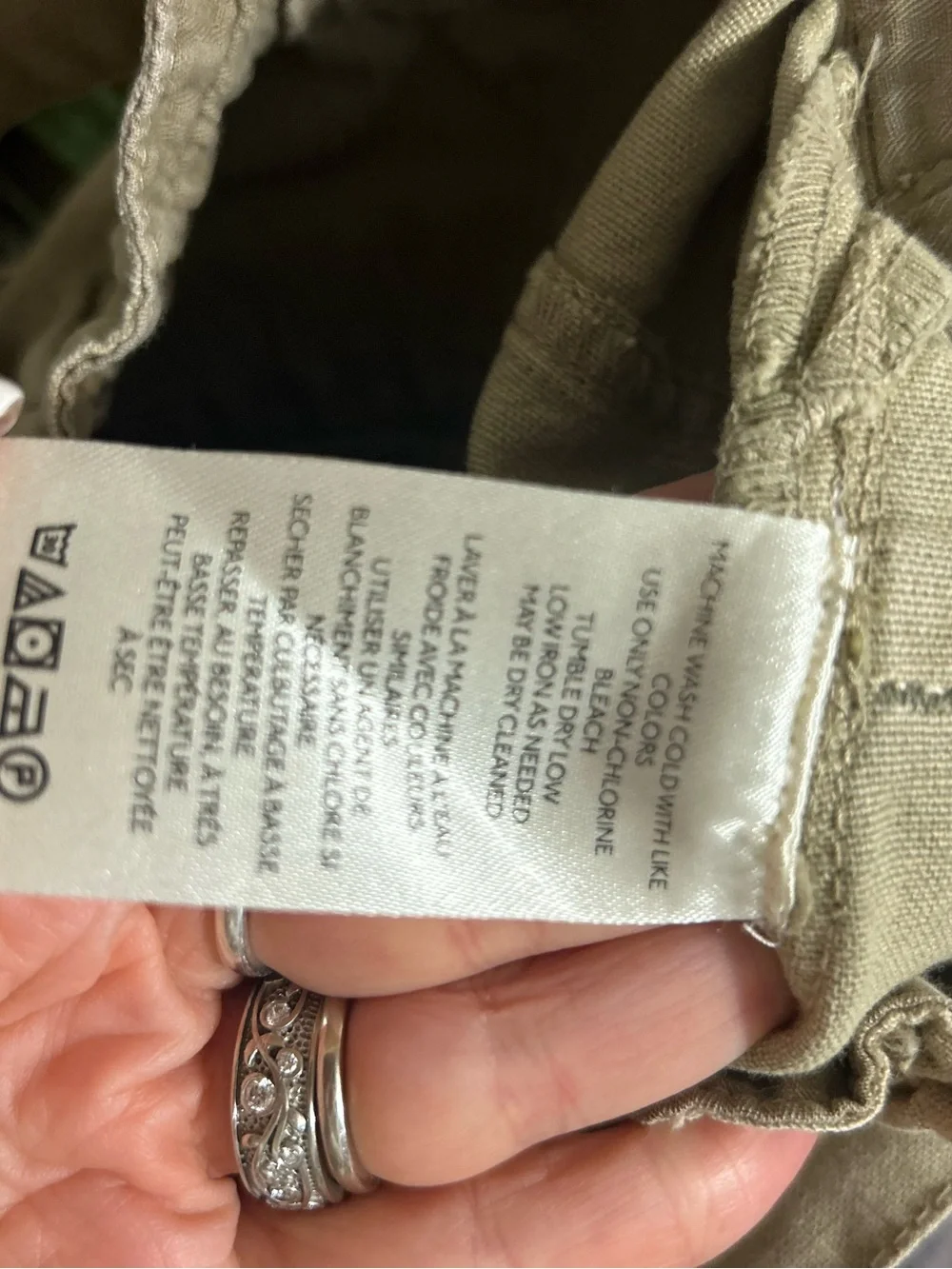 Free People Harem High Waist Cargo Pants - Taupe